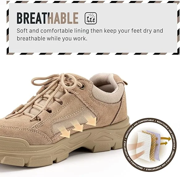 леки индустриални обувки за безопасност за мъже и жени!