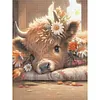Cattle-11CT Stamped Cross Stitch 40*53cm tapestrymarket