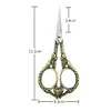 Retro Cross Stitch Scissors Stainless Steel Tailor Scissors DIY Sewing Tools