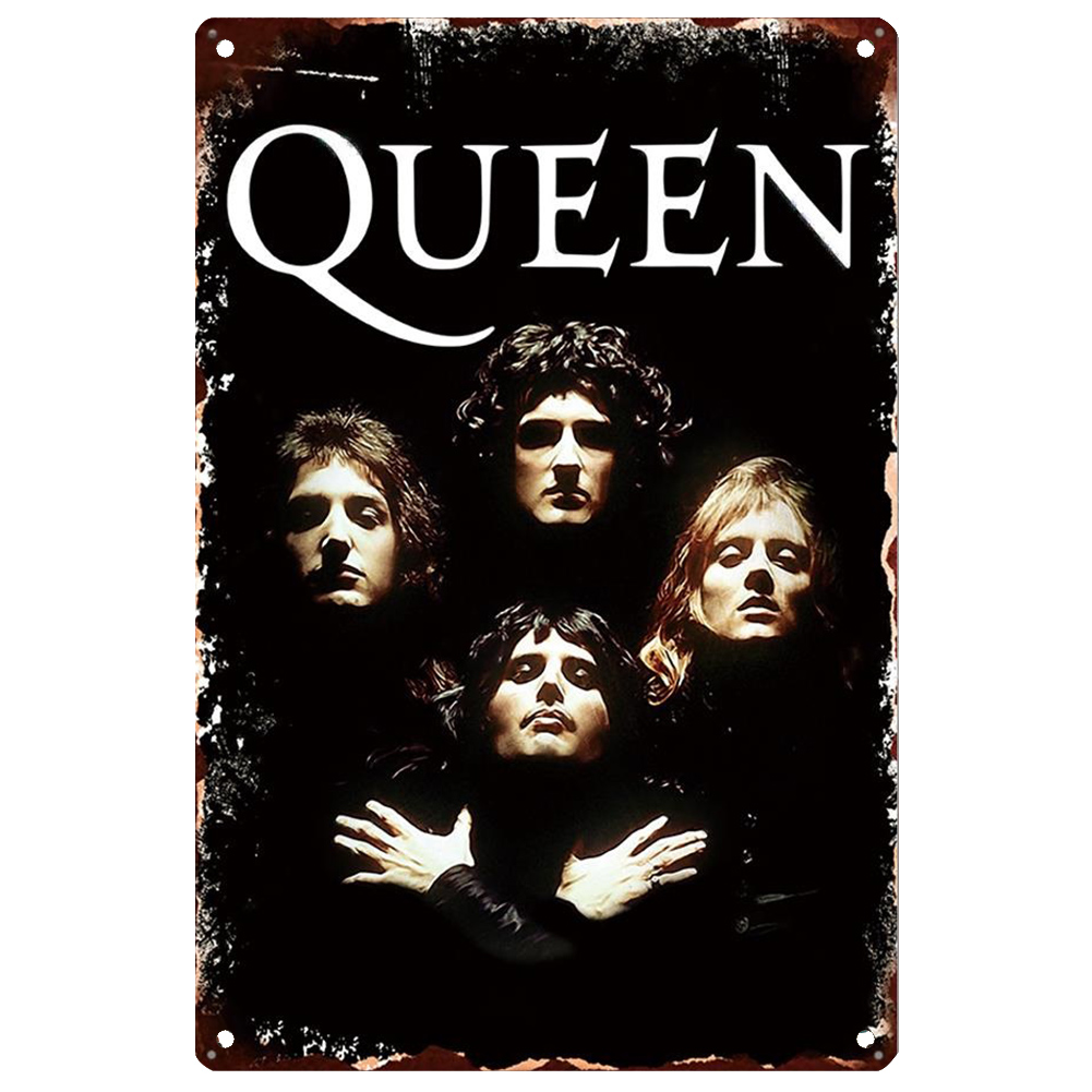 【20*30cm/30*40cm】Queen - Vintage Tin Signs/Wooden Signs