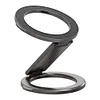 Double Sided Magnetic Cell Phone Ring Holder for iPhone 14 13 12 (Basic Black)
