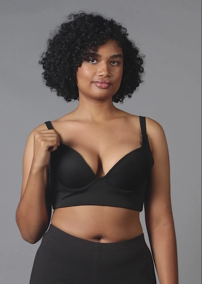 Full Coverage Bra with Wide Band
