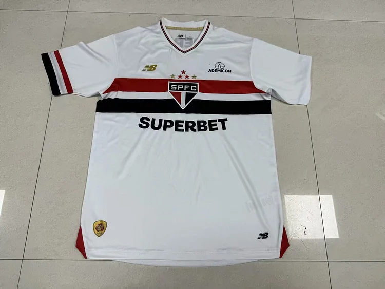 Fans edition 2025-2026 São Paulo FC Home Football Jersey