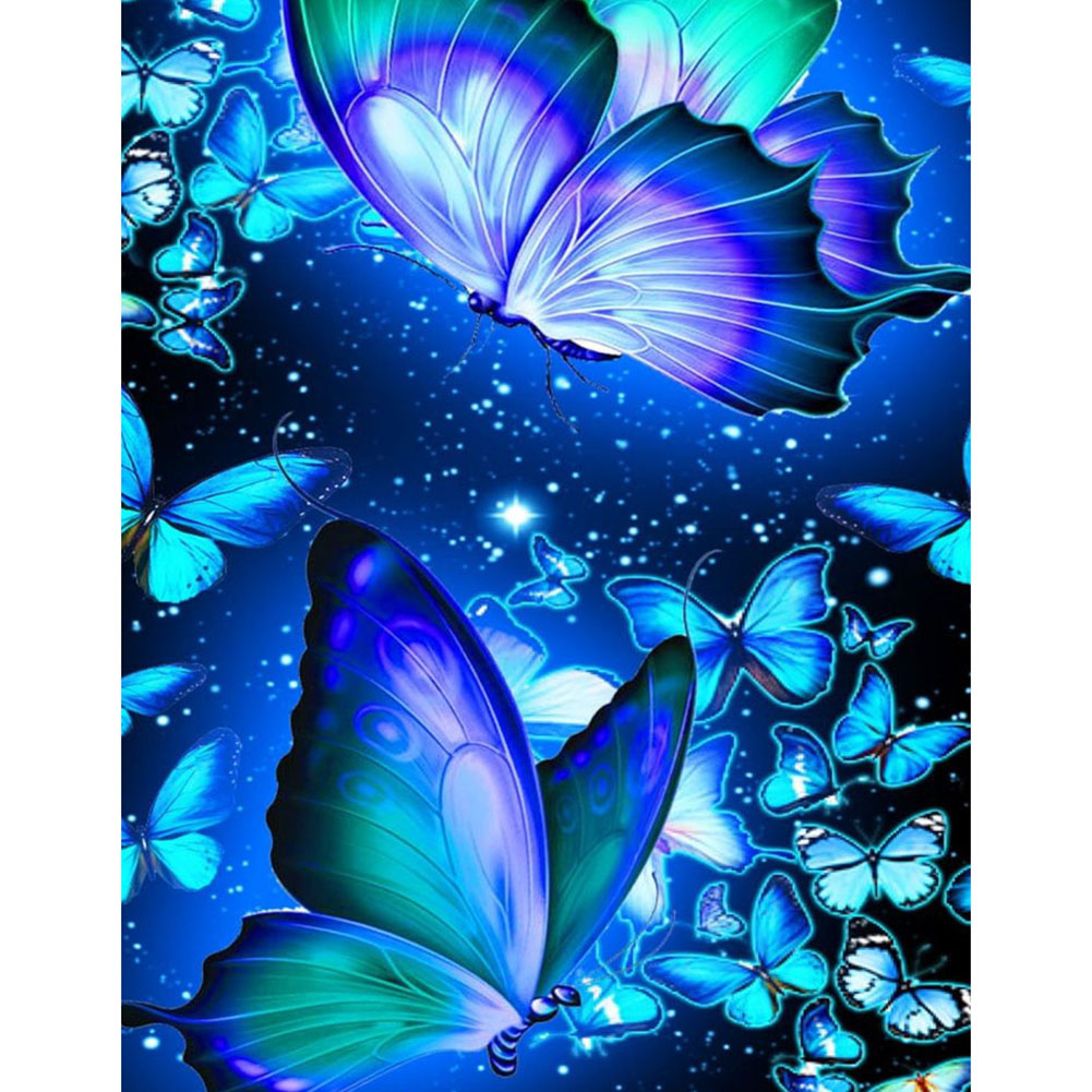 

Butterfly - Square Drill Diamond Painting - 40*50CM, 501 Original