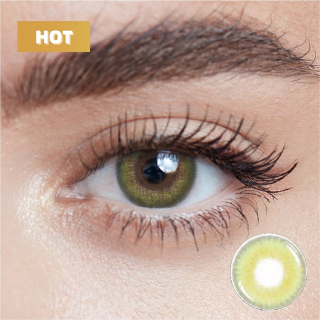 INMIX® Tokyo Green Contact Lenses (12 Months）