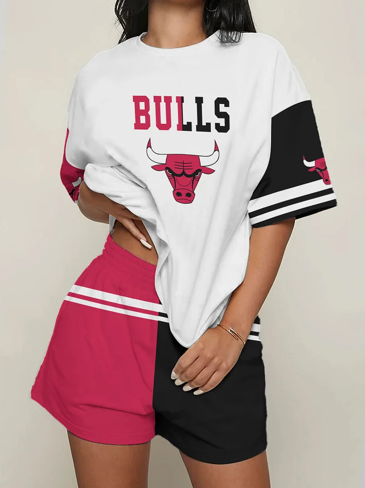 Chicago Bulls Limited Edition Top And Shorts Two-Piece Suits