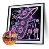 Elegante Dame - speziell geformte Diamond Painting - 30*30cm
