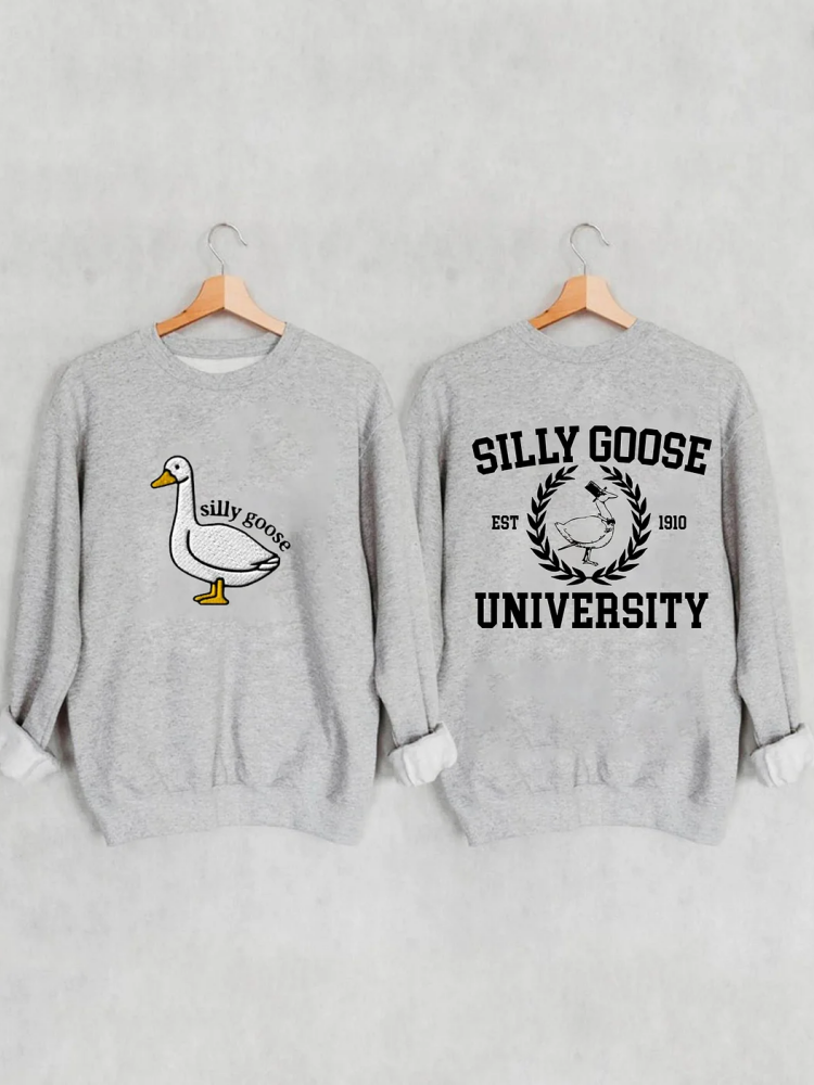 VChics Silly Goose University Sweatshirt