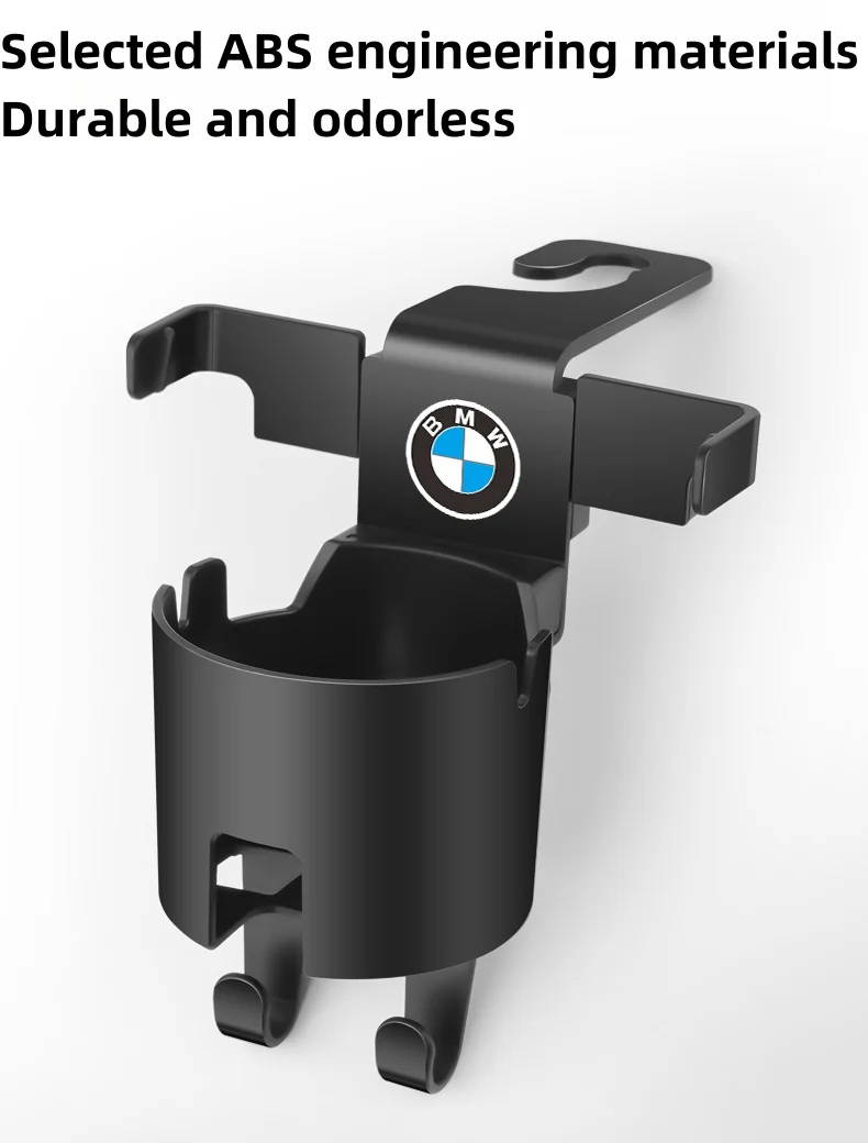 Multifunctional car built-in storage rack water cup holder mobile phone holder
