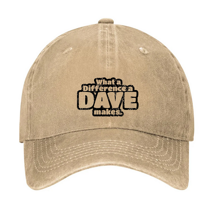 What A Difference A Dave Makes Hat socialshop