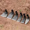 Small Hoe for Digging Soil Forging Weeding Hoe Household Outdoor Farming Tool