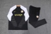 2023/2024 Chelsea Half-Pull Training Suit Black Football Shirt 1:1 Thai Quality Set love fball