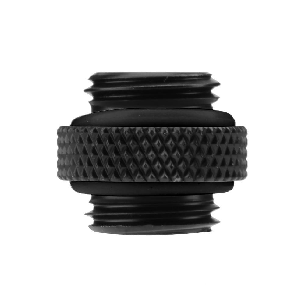 

G1/4 Dual External Thread Hose Connector For Pc Water Cooling System, 黑色, 501 Original