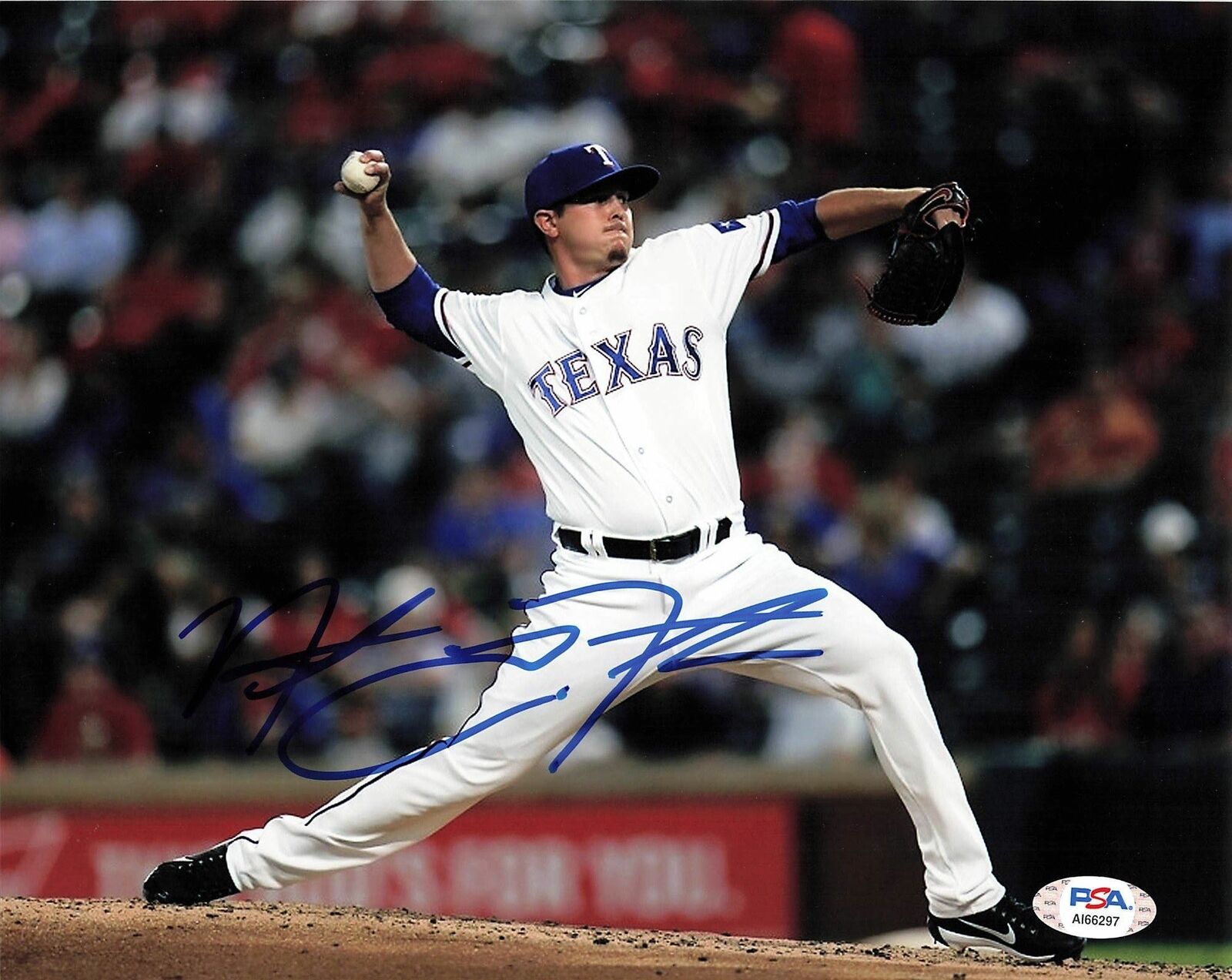 Nick Gardewine signed 8x10 Photo Poster painting PSA/DNA Texas Rangers Autographed