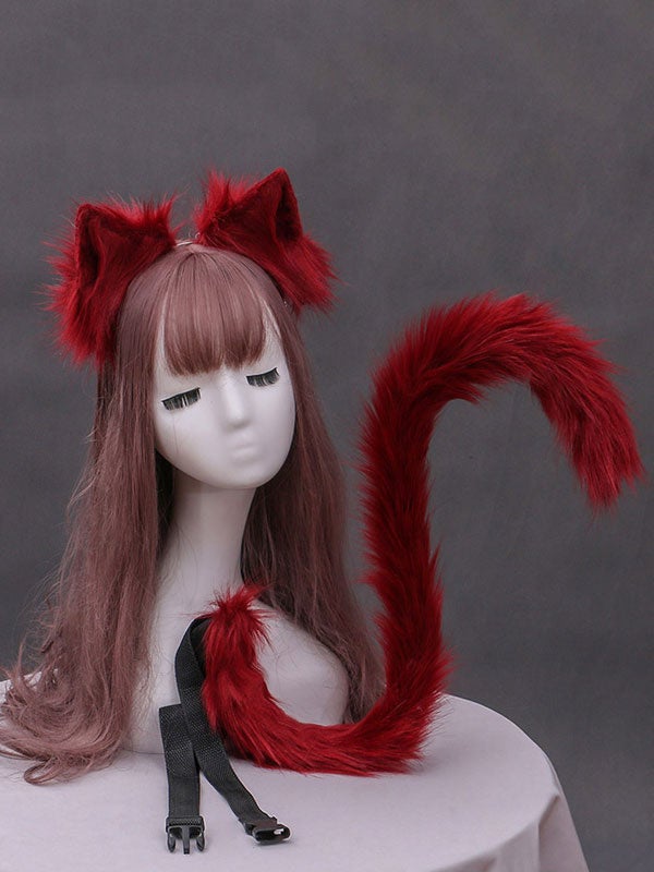 Lolita Cats Ears Sweet Cats Tail Headpieces  Novameme