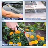 Garden Hose to Pressures Washer Adapter Leak-Proof 3/4 GHT to 1/4 Quick Connect Convert Stainless Steel Water Hose to Power Washer Connector for Car Wash Outdoor