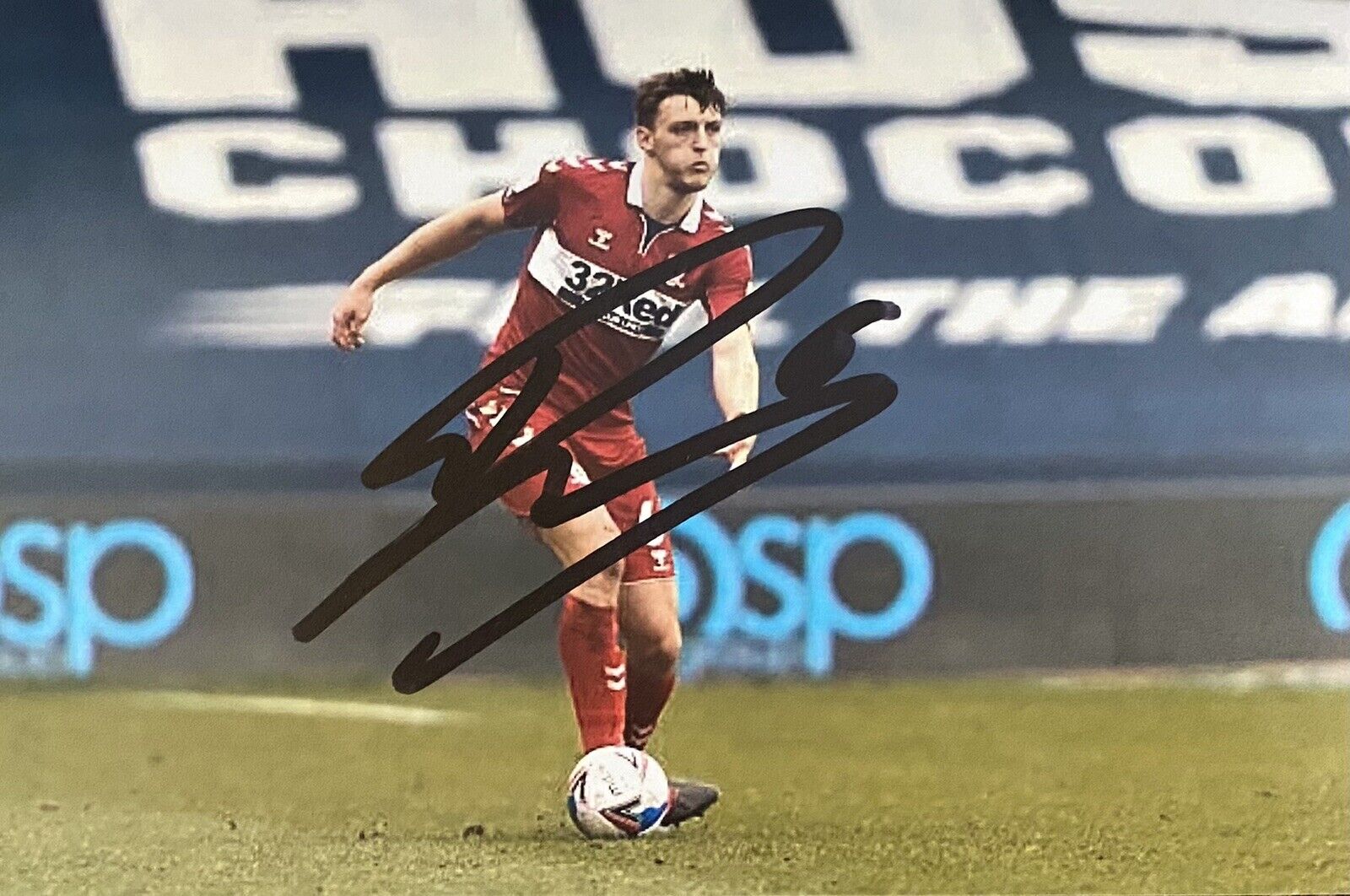 Dael Fry Genuine Hand Signed Middlesbrough 6X4 Photo Poster painting