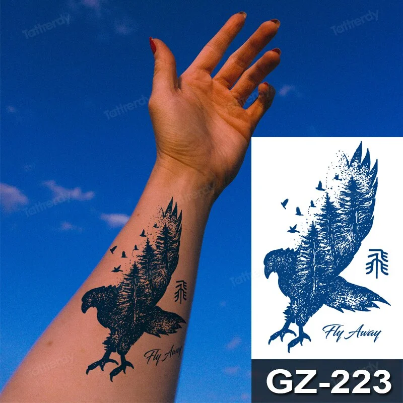 Anime Temporary Tattoo Fruit Ink Waterproof Natural Safety Lasting Juice DIY Body Art Tattoo Arm Sleeve Hand Paints Tattoo Fake