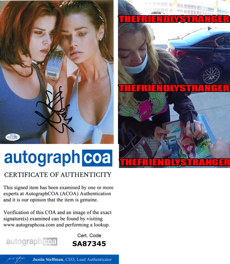 DENISE RICHARDS signed Autographed WILD THINGS