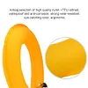 Inflatable Life Jacket Adult Round Buoys Rescue Waist Ring for Kayaking Swimming