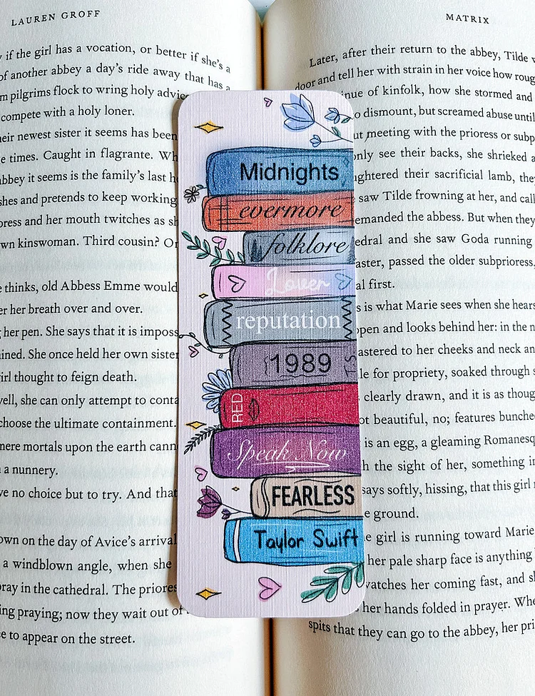 TS Albums As Books Bookmark