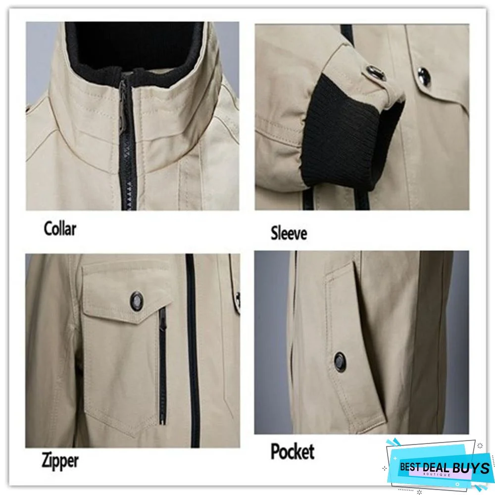Casual Jacket Men Spring Autumn Army Military Jackets Mens Coats Windbreaker Outerwear