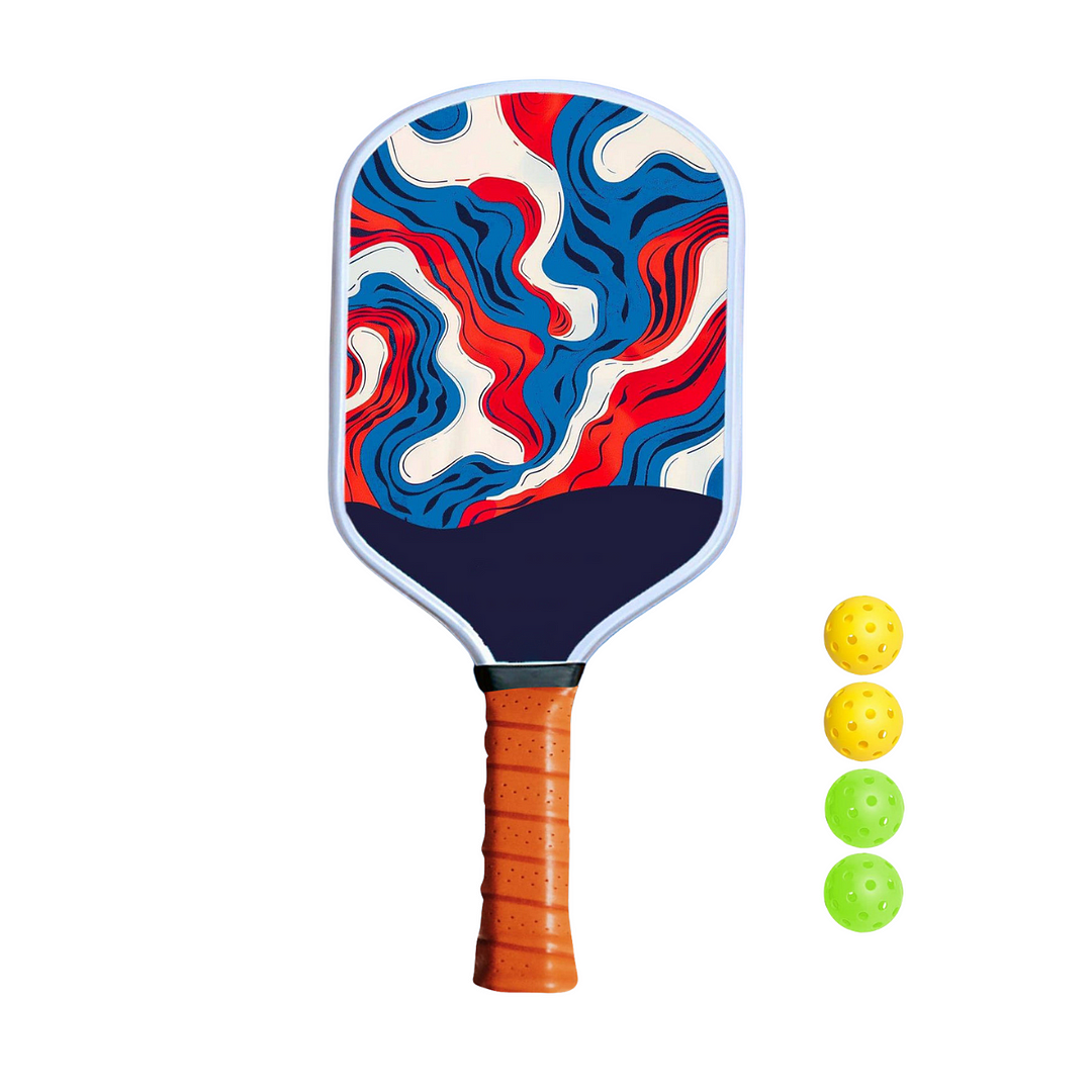 Lightweight Durable Fiber Glass Pickleball Paddle - Perfect for All Levels