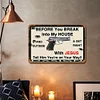 Gun - Metal Tin Signs(8*12Inch/12*16Inch)
