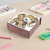 Diamond Painting Wooden Elephant 4 Slots Diamond Painting Storage Box for Adult Beginner