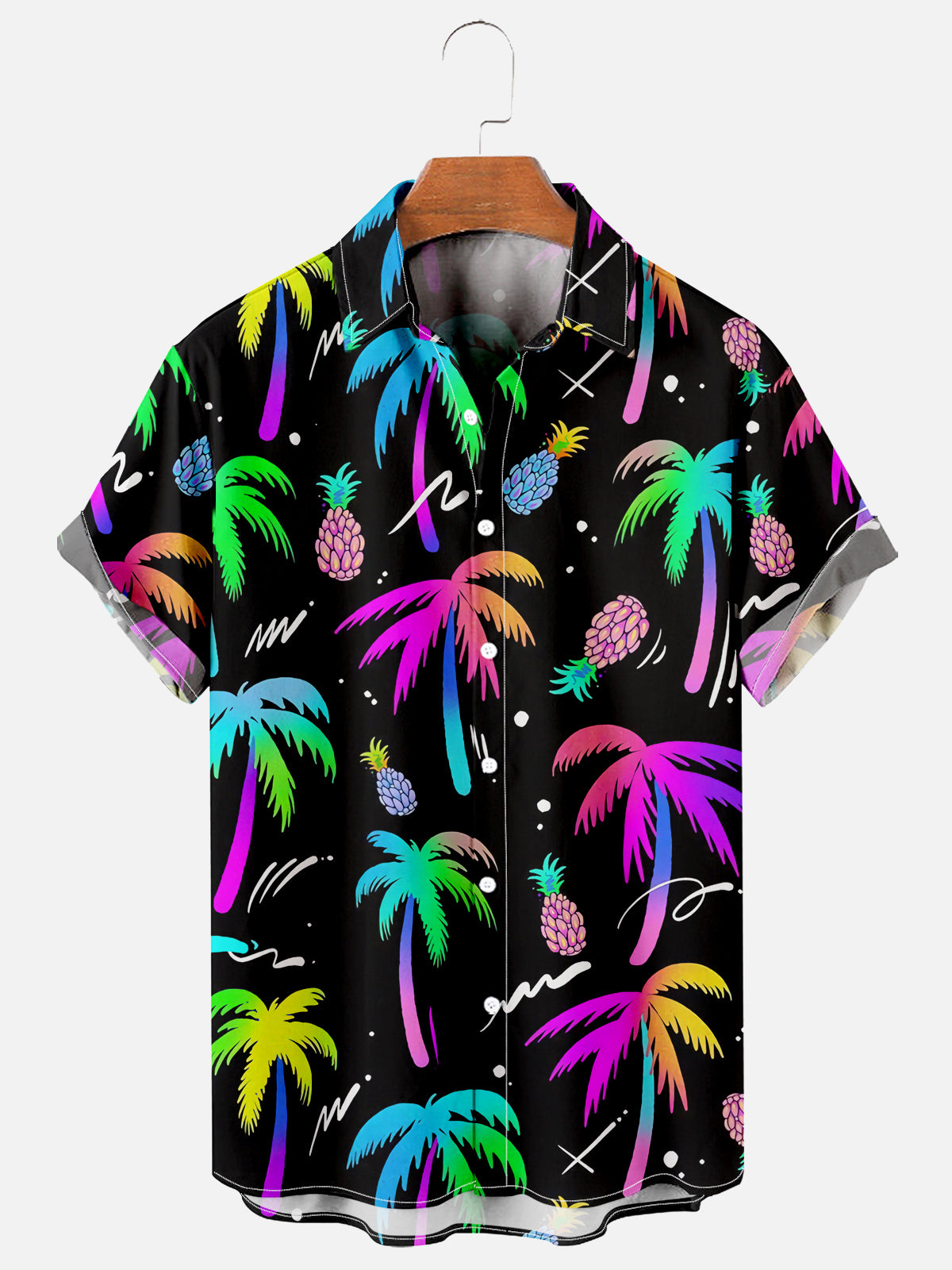 Hawaiian Fashion Men's Party Shirts PLUSCLOTHESMAN