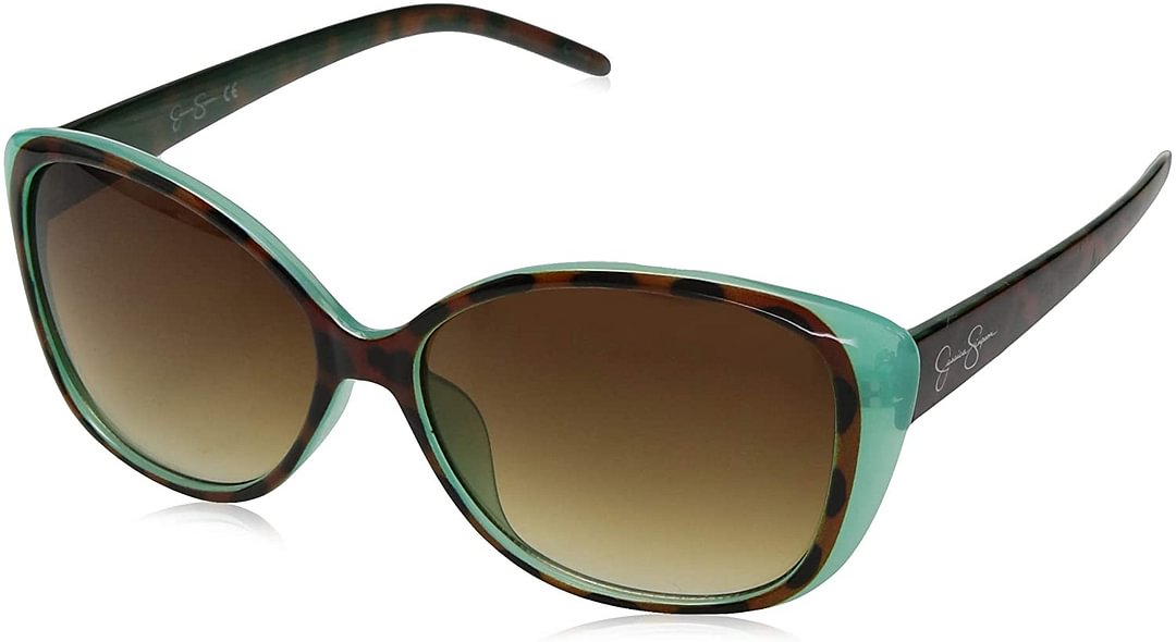 Women's Glamorous Cat-Eye Sunglasses with 100% UV Protection, 55 mm