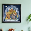 Winter Color House - 14CT Stamped Cross Stitch 33*33cm/12.99*12.99in
