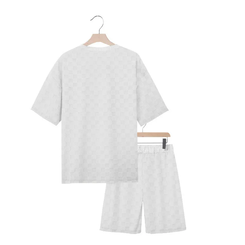 New Arrival Men’s Trendy T-Shirt Set Minimalist Casual Short Sleeve Crewneck Outfit