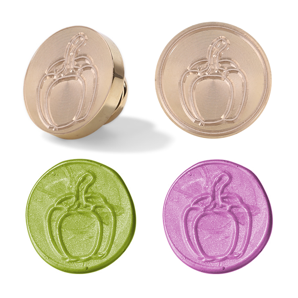 

25MM Vegetable Sealing Wax Stamp Head, 501 Original
