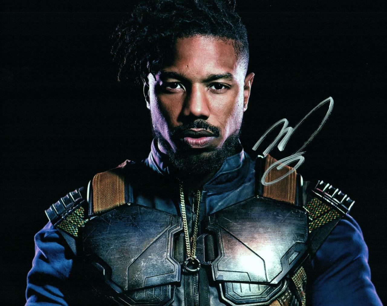 Michael B Jordan autographed 8x10 Photo Poster painting Really nice signed Photo Poster painting and COA