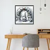 Diamond Painting -DIY Round Drill Gnome at the Door