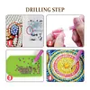 DIY Diamond Painting 7 Color Night Light Lamp Home Decoration Ornament Gift Kit(Wolf)