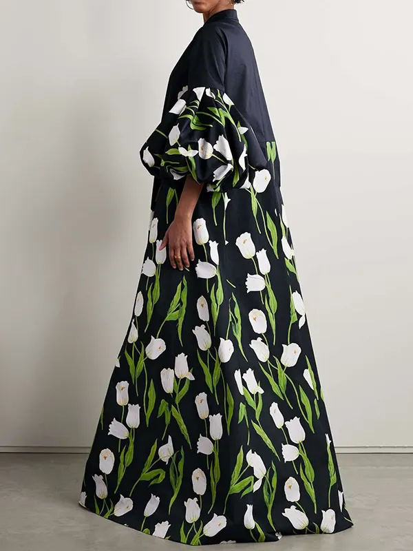 Paper Flower Trenchcoat main image 1