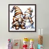 【Limited Stock Sale】Winter Coffee Gnome-11CT Stamped Cross Stitch 40*40cm tapestrymarket