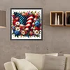 Diamond Painting -DIY Round Drill American Independence Day (40x40cm)