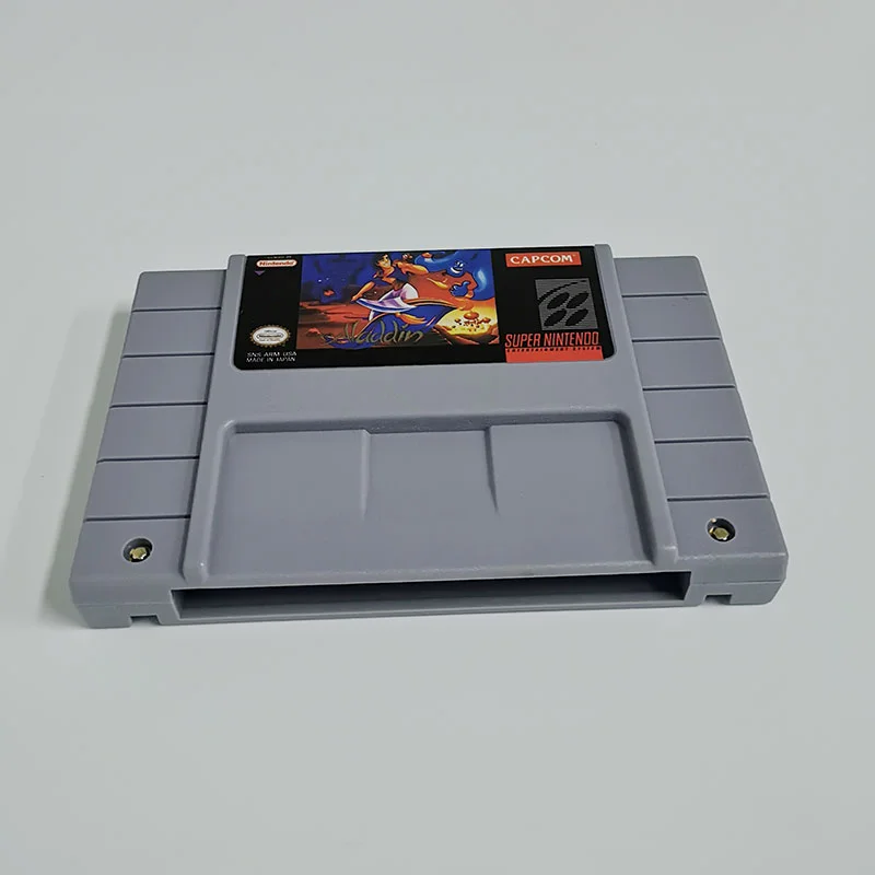 Aladdin SNES For Super Nintendo Entertainment System - 16 Bit US Version Game Cartridge