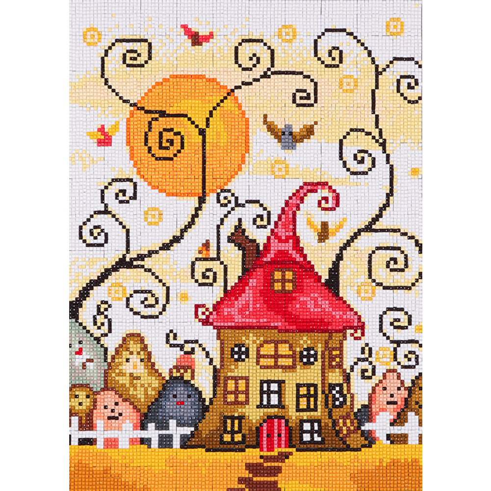 

Buildings - Square Drill Diamond Painting - 30*40CM, 501 Original