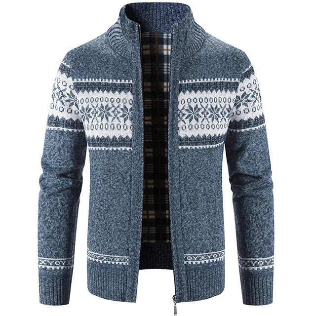 Casual Men Loose Sweater Autumn And Winter Coat