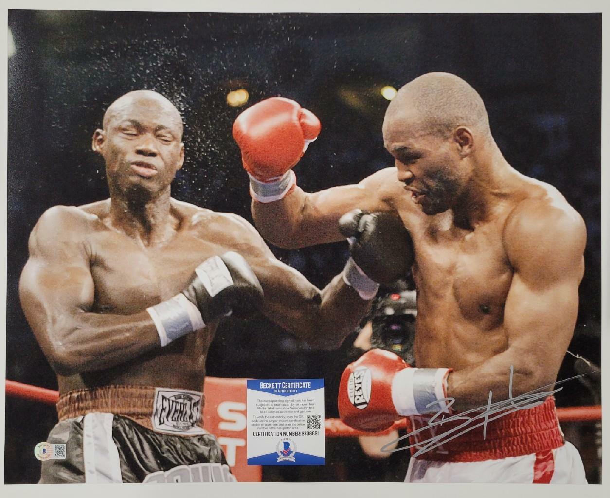 Bernard Hopkins signed 16x20 Photo Poster painting #3 The Alien Autograph ~ Beckett BAS COA