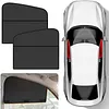 Magnetic Car Window Shades Full/Semi Shading Car Privacy Curtains Side Window Sun Shade for Breastfeeding Taking A Nap Camping
