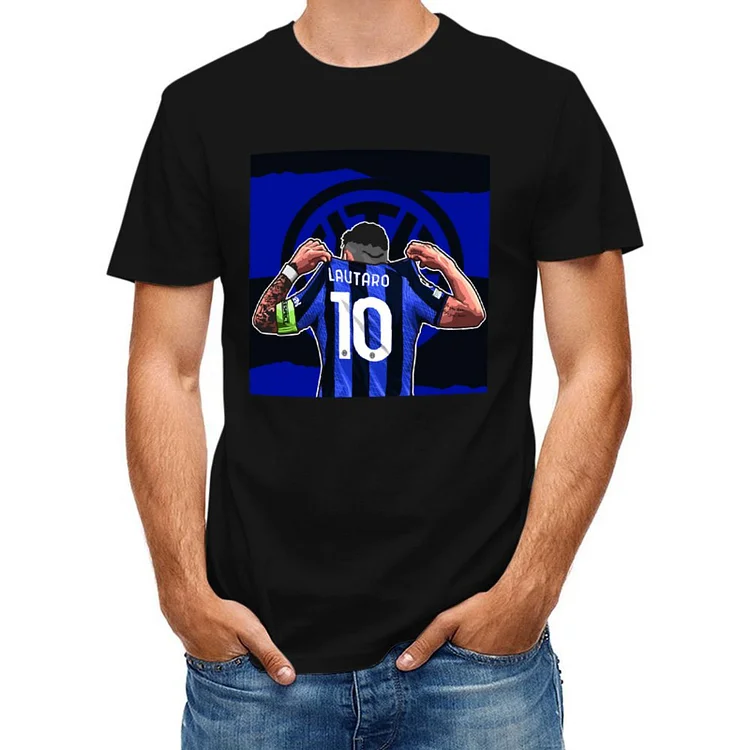 Lautaro Mart&iacute;nez Inspired Short Sleeve T-Shirt