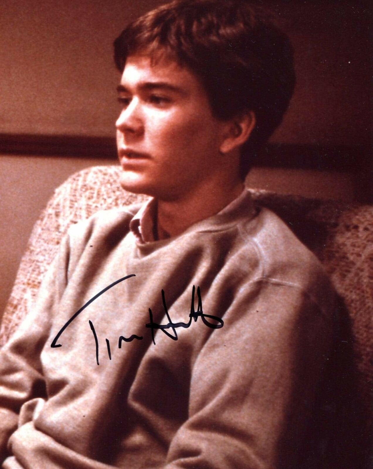 Timothy Hutton ACTOR & DIRECTOR autograph, signed Photo Poster painting