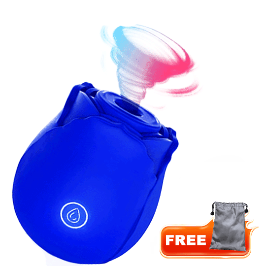 【With Free Storage Bag】Klein Blue Clitoral Sucking Stimulator Powerful Pleasure Toy By Rose Toy