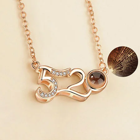 Buzzdaisy 100 Languages I love You Necklace