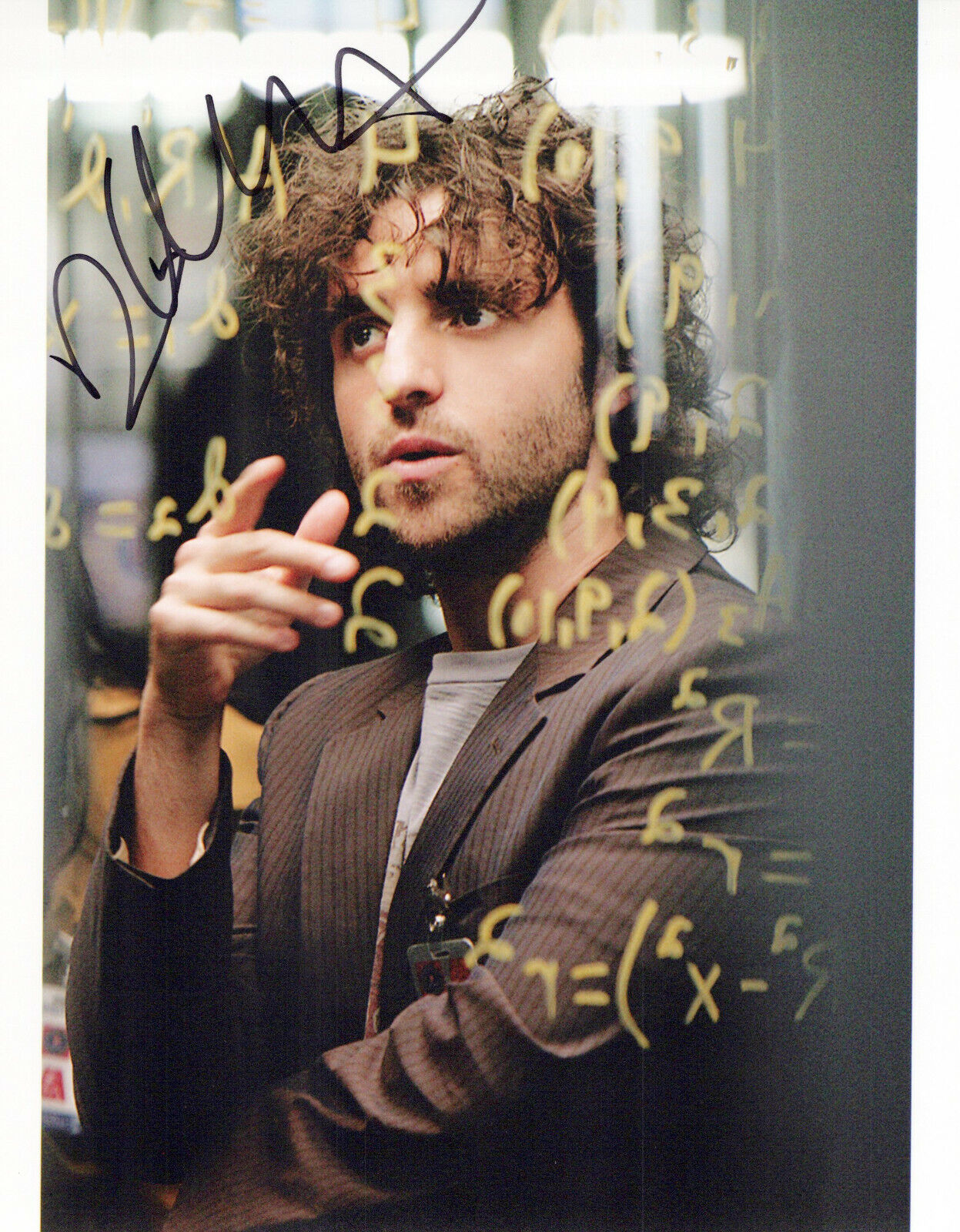 David Krumholtz Numb3rs autographed Photo Poster painting signed 8X10 #12 Charlie Epps